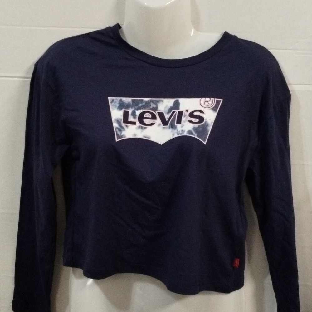 Levi's medium blue long sleeve t-shirt